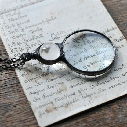 🎁2024 New Year Hot Sale🎁 🔥-Magnifying Glass Necklace gift