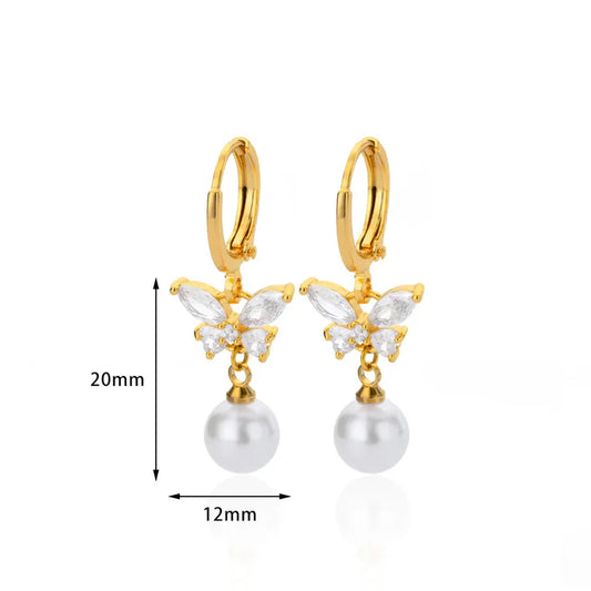 Forever butterfly" earrings