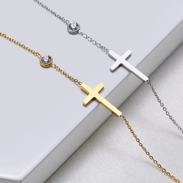 Cross bracelet for women