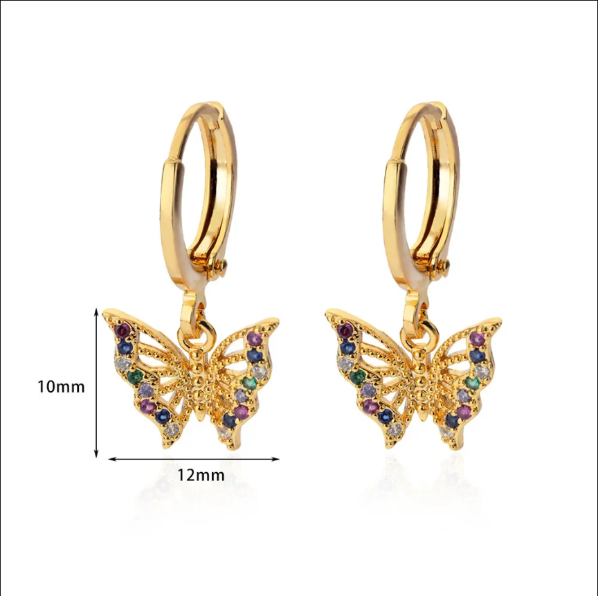 "Dancing Butterfly" Earrings