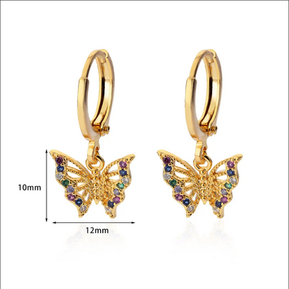 "Dancing Butterfly" Earrings