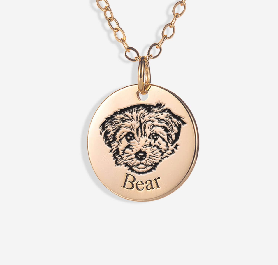 Pet Face Necklace