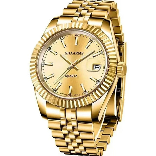 Golden watch suitable for every occasion