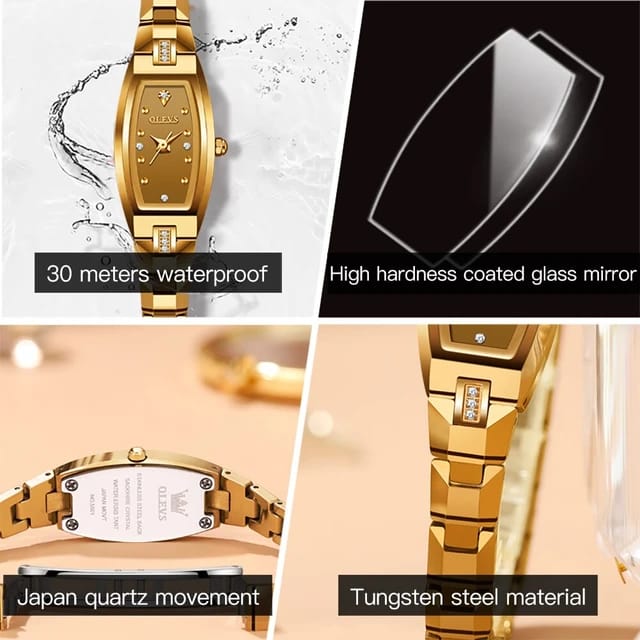 Slim luxury watch for women