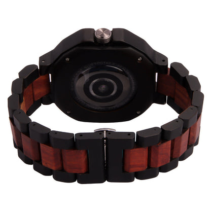 Mens Wooden Smart Watch