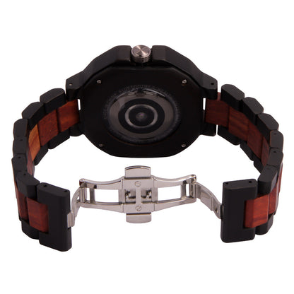 Mens Wooden Smart Watch