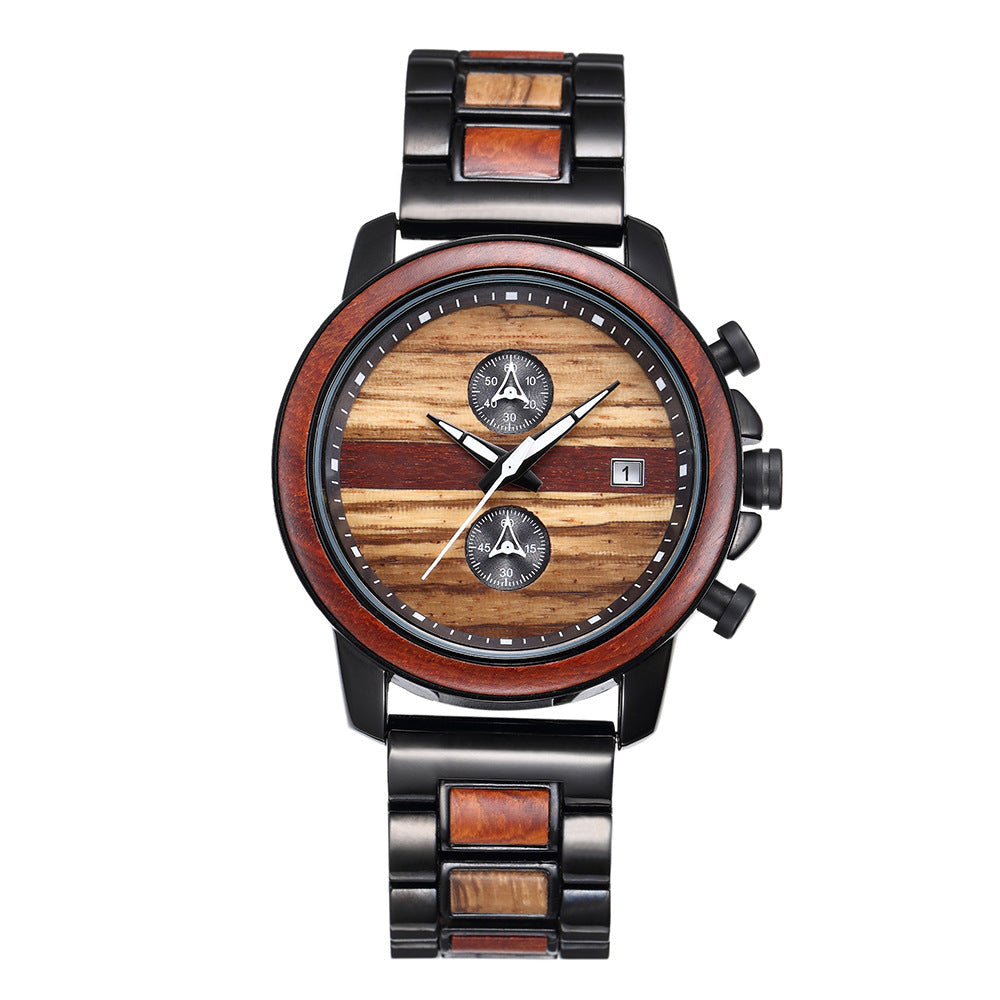 Solid Wood Watch Gift for Men