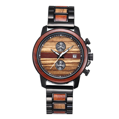 Solid Wood Watch Gift for Men