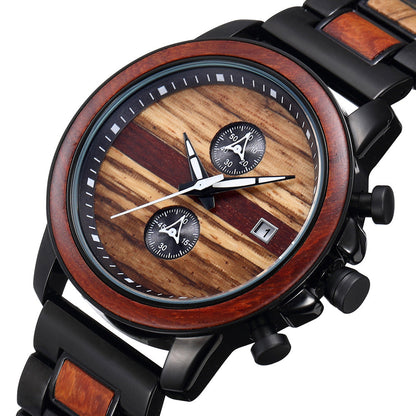 Solid Wood Watch Gift for Men