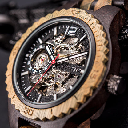 Automatic Real Gears Multifunctional Watch for Men